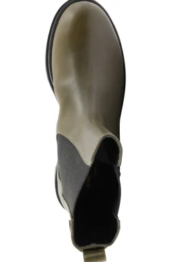 Alma Chunky Leather Chelsea Boot