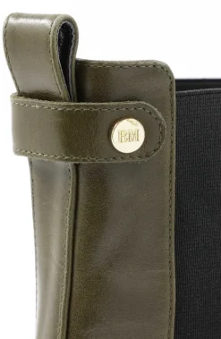 Alma Chunky Leather Chelsea Boot
