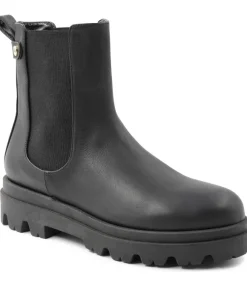 Alma Chunky Leather Chelsea Boot