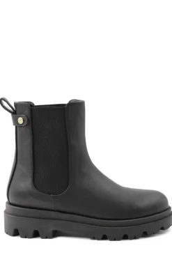 Alma Chunky Leather Chelsea Boot