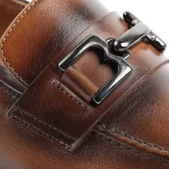 Alpha Classic Bit Leather Loafer