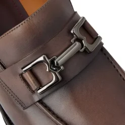 Alpha Classic Bit Leather Loafer