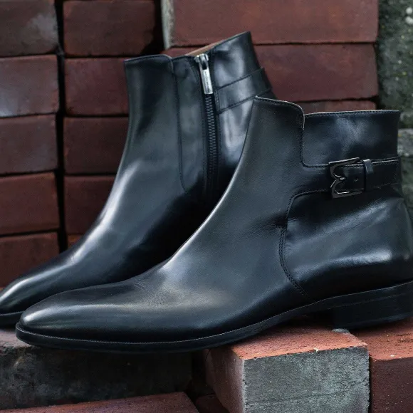 Angiolini Leather Dress Boot