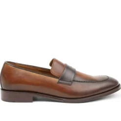 Arezzo Burnished Penny Loafer