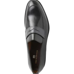 Arezzo Burnished Penny Loafer