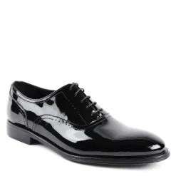 Arno Sera Plain-Toe Balmoral Oxford Patent