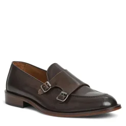 Biagio Double Monk Slip On Loafer Leather