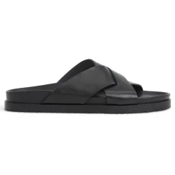 Bologna Double Strap Sandal Leather