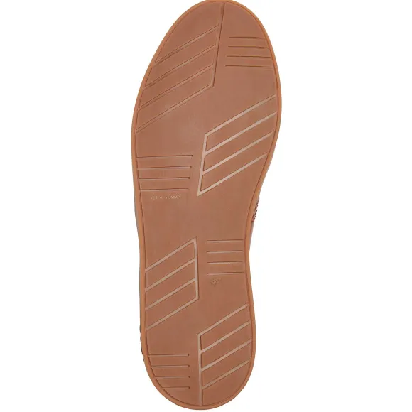 Bono Leather Lace-Up Sneaker-Cognac