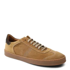 Bono Suede Lace-Up Sneaker - Cognac
