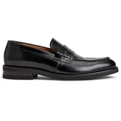 Carter Casual Men's Loafer- Black Leather