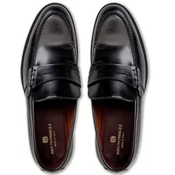 Carter Casual Men's Loafer- Black Leather