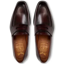 Collezione Vesini Leather Slip-On Loafer