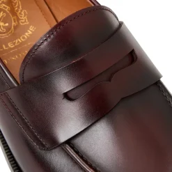 Collezione Vesini Leather Slip-On Loafer