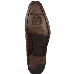 Collezione Vesini Leather Slip-On Loafer