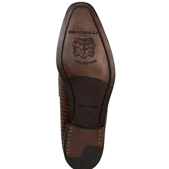 Collezione Vesini Leather Slip-On Loafer