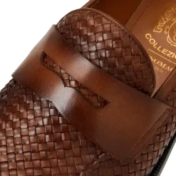 Collezione Vesini Leather Slip-On Loafer