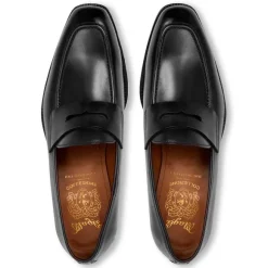 Collezione Vesini Leather Slip-On Loafer