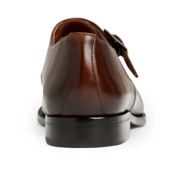 Collezione Vilante Leather Single Strap Monk Loafer