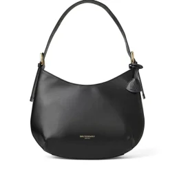 Cora Hobo Handbag Black Nappa Leather