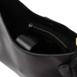 Cora Hobo Handbag Black Nappa Leather