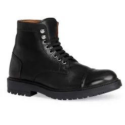 Costanzo Lace-Up Boot- Black