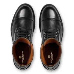Costanzo Lace-Up Boot- Black