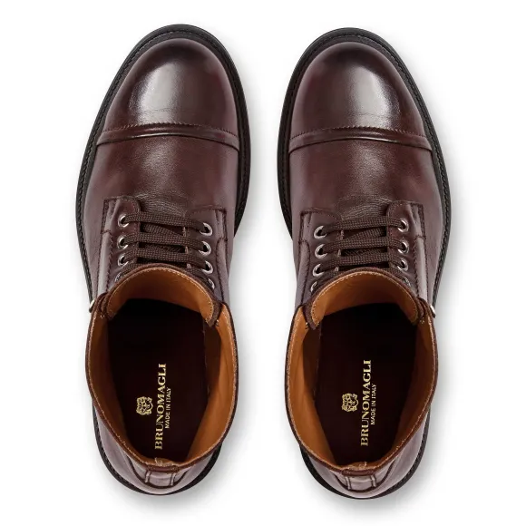 Costanzo Lace-Up Boot-Brown