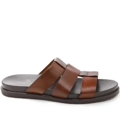 Empoli Leather Slide Sandal