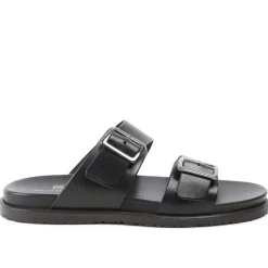Erasmo Double-Buckle Sandal
