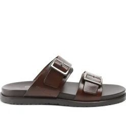Erasmo Double-Buckle Sandal