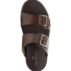 Erasmo Double-Buckle Sandal