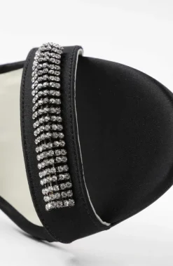 Estelle Embellished Open-Toe Heel