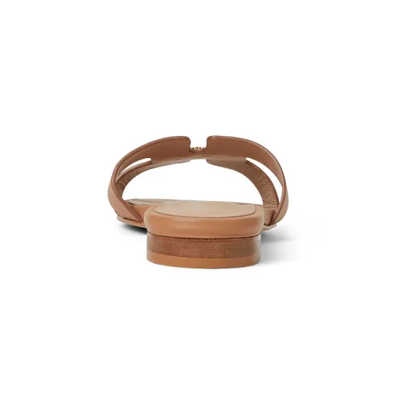 Fina Single Band Sandal Cognac