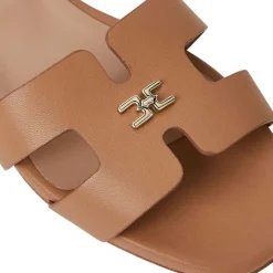 Fina Single Band Sandal Cognac