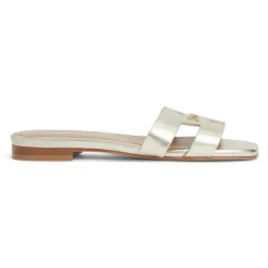 Fina Single Band Sandal Metallic
