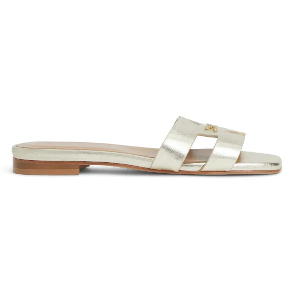 Fina Single Band Sandal Metallic