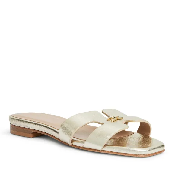 Fina Single Band Sandal Metallic