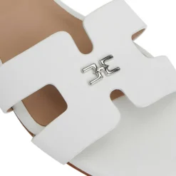 Fina Single Band Sandal White