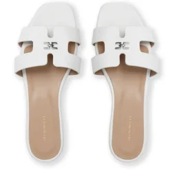 Fina Single Band Sandal White