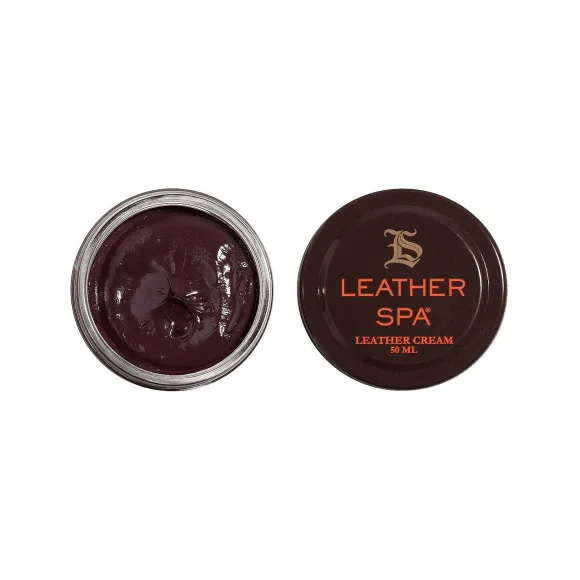 Leather Spa Leather Cream - Burgundy