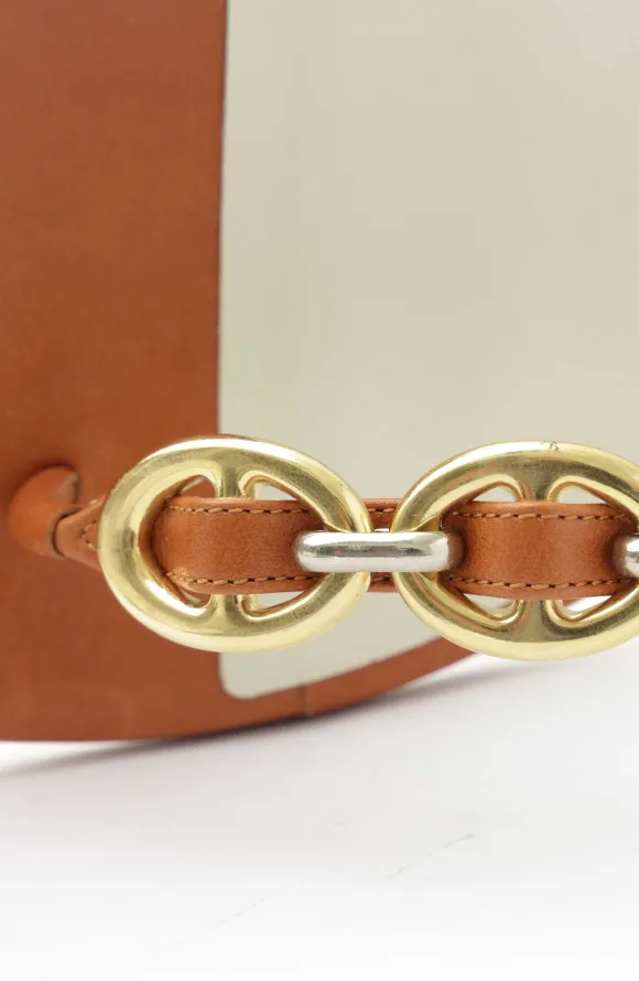 Marina Leather Embellished Thong Sandal