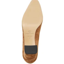 Melania Square Toe Suede Pump Suede