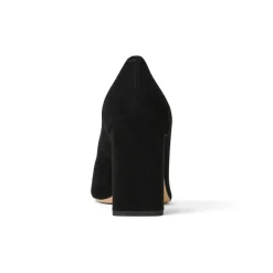 Melania Square Toe Suede Pump