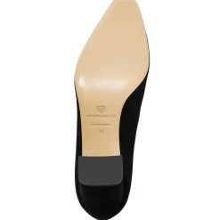 Melania Square Toe Suede Pump