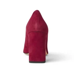 Melania Square Toe Suede Pump Suede