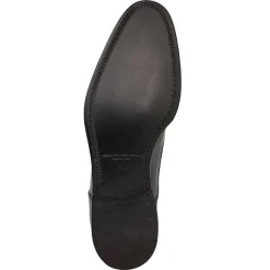 Metti Oxford Black Leather
