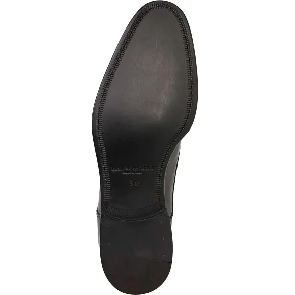 Metti Oxford Black Leather