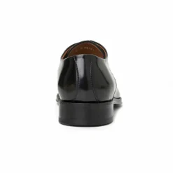 Metti Oxford Black Leather