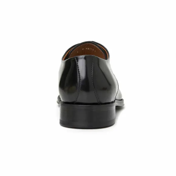 Metti Oxford Black Leather